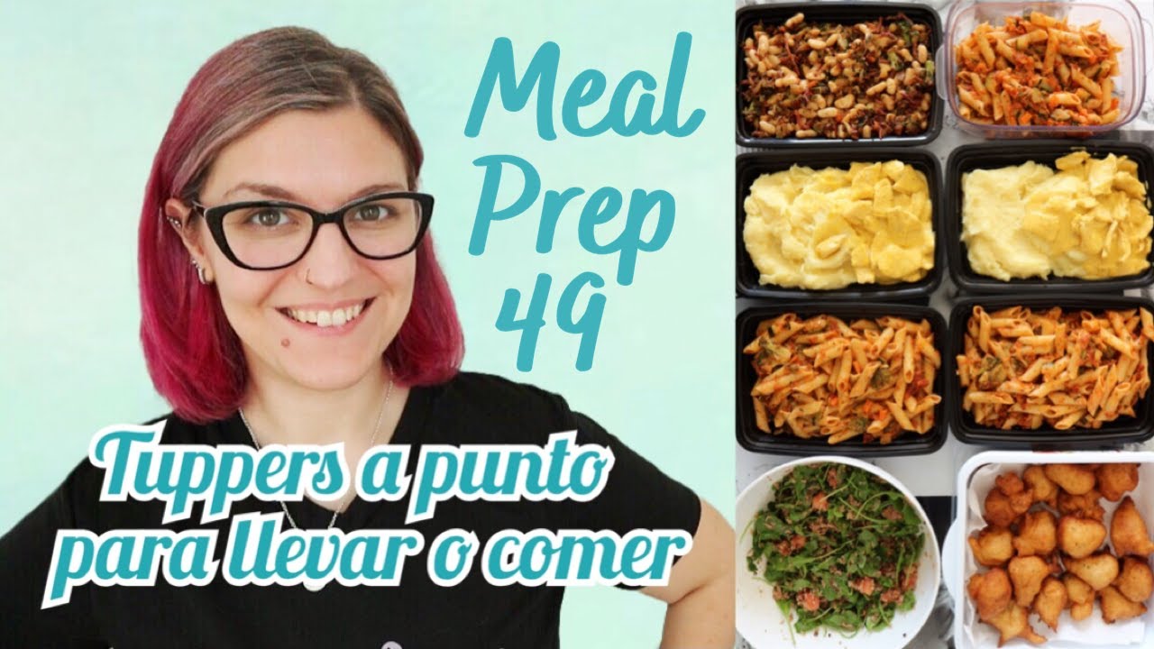 MEAL PREP FÁCIL *Recetas de SUPERVIVENCIA* Menú Semanal Saludable *BATCH COOKING*