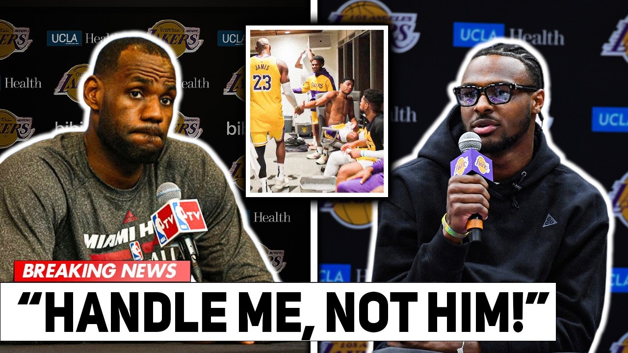LeBron James GOES CRAZY After Lakers Players “Attack” Bronny In The Locker Room.. (This Got WILD!)