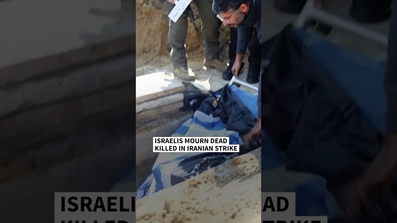 Israelis mourn dead killed in Iranian strike | AFP