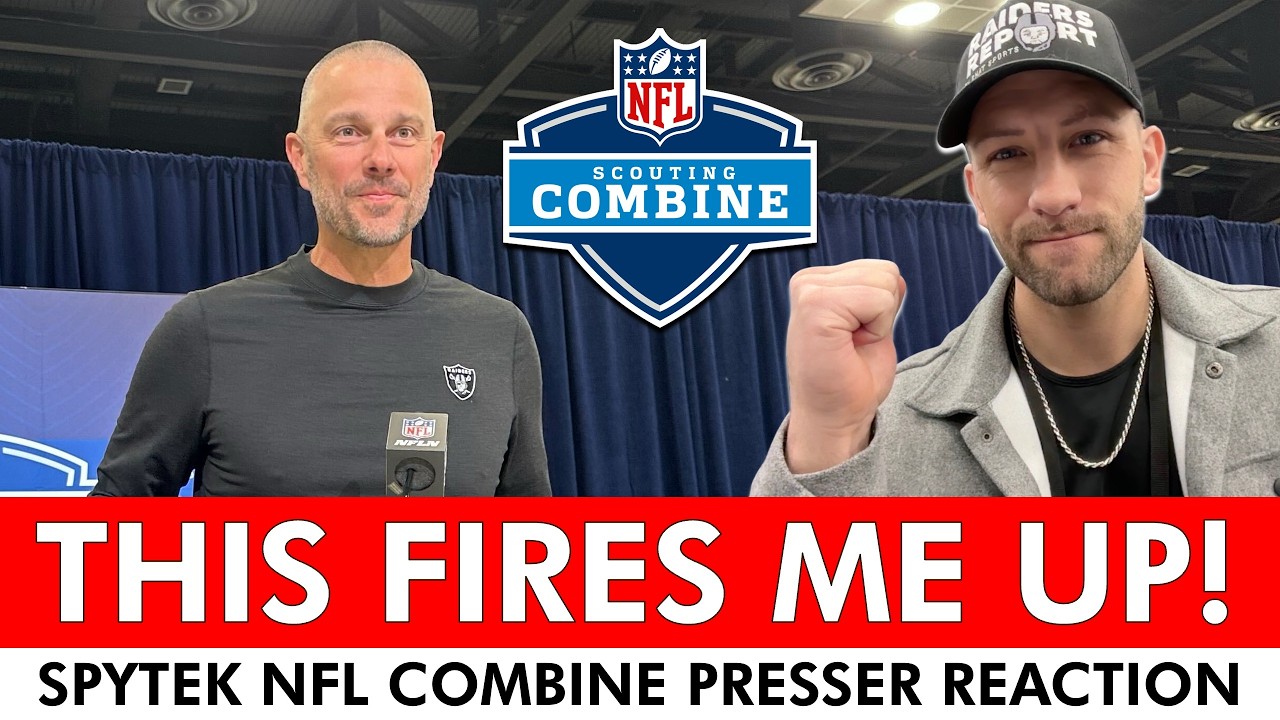 Raiders News REACTION: John Spytek NFL Combine Presser Ft Maxx Crosby Trade Rumors, Fernando Mendoza