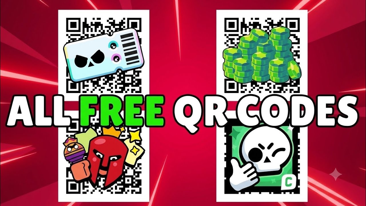 2026👑ВСЕ РАБОЧИЕ QR-КОДЫ В BRAWL STARS - Рабочий QR-код 2026 #brawlstars