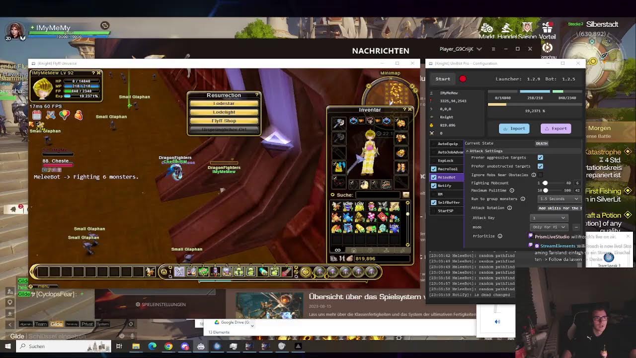 WilliFrosch's Live broadcast