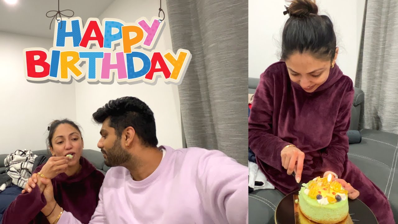 Celebrating my Wife's 29th Birthday | Celebrating Birthday In Canada