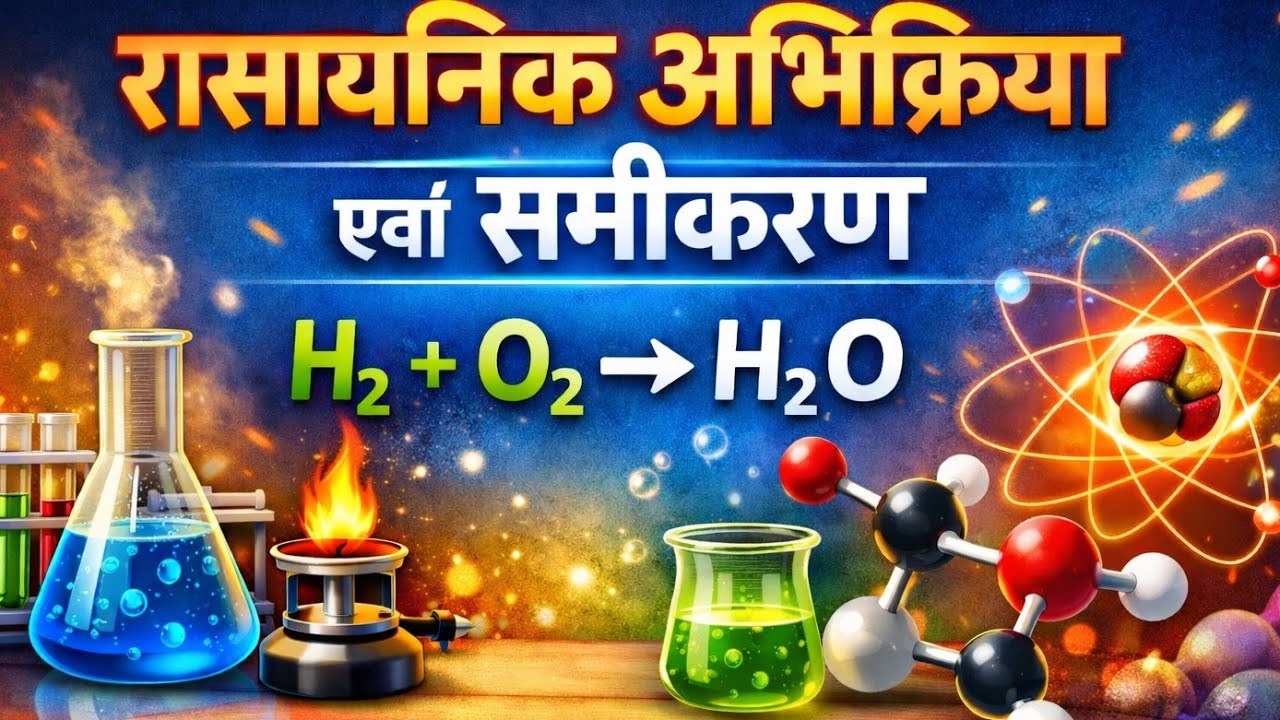 chemical reaction and equation class 10 part 1 | Live Classes | Anish  | Khushi Bharti Coaching