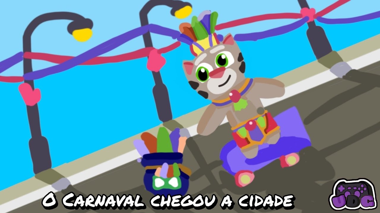 (New update)o Carnaval chegou a cidade com um novo evento e skins (talking tom Gold run)