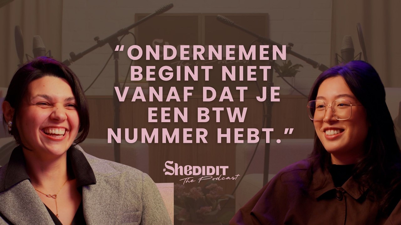 #5 – Kan je echt ondernemen zonder geld? | #SheDIDIT The Podcast met Ariana Ly