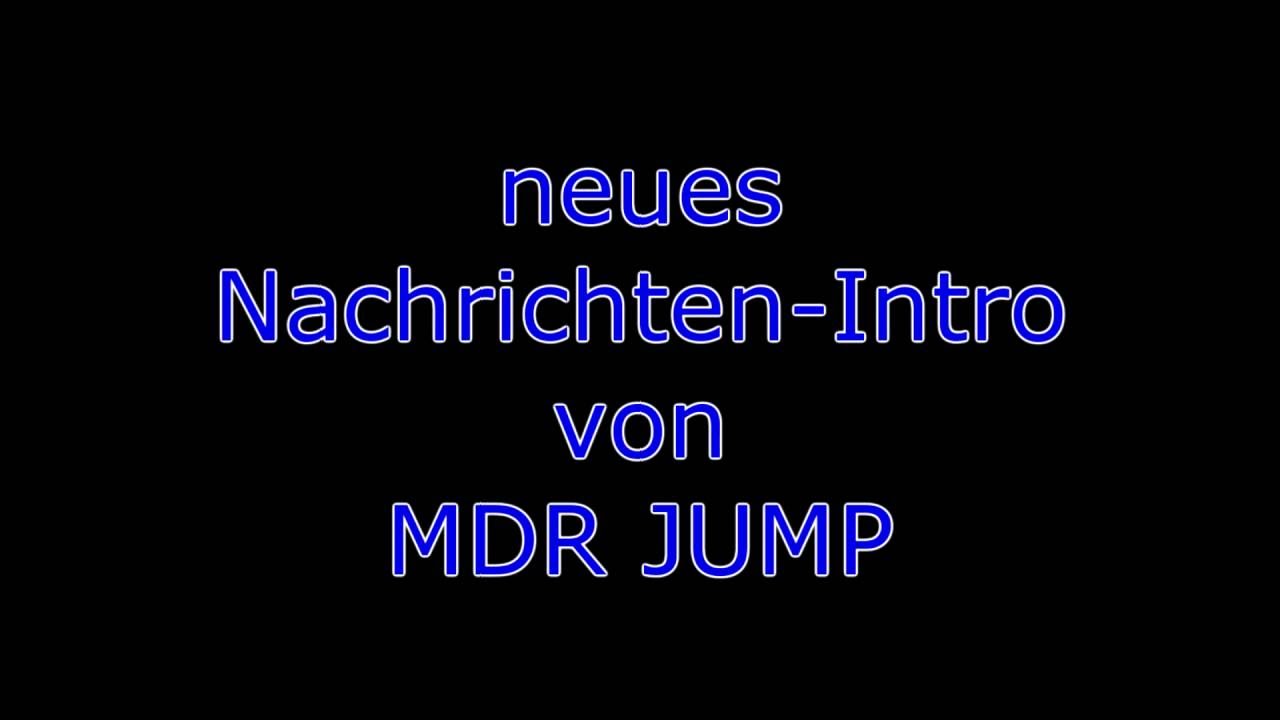 MDR JUMP neues Nachrichten Intro