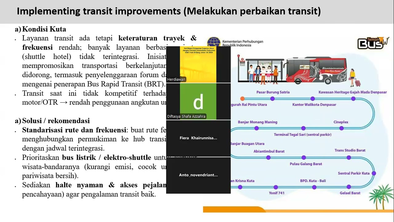 Kelompok 1 Análisis Penerapan Prinsip Sustainable Urban Transport Project Pada Kawasan Kuta , Bali