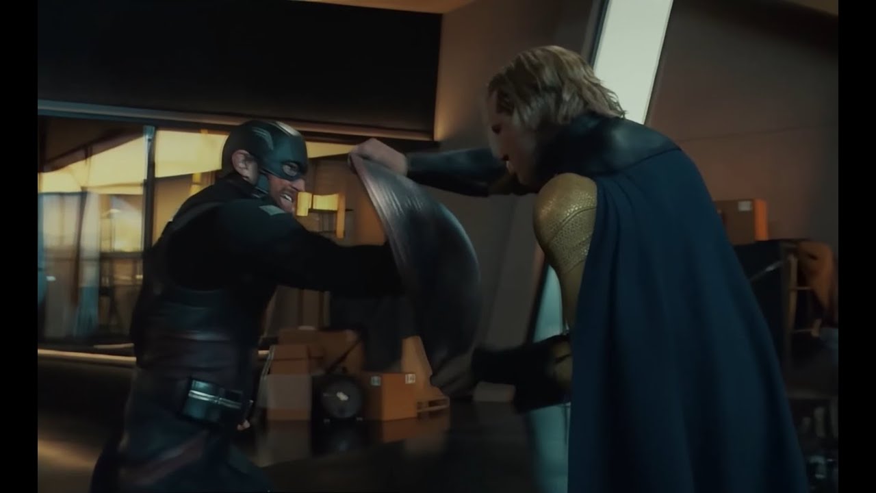Sentry Bends Captain America's Shield - Thunderbolts (2025) #thunderbolts #marvel #movie #avengers