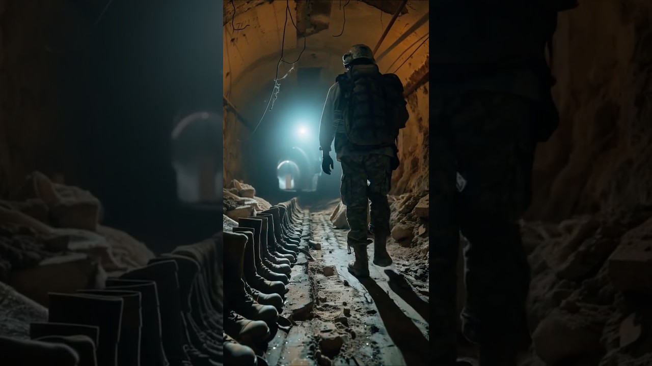 Forgotten Bunker Reveals Room Full of Soldier Boots
