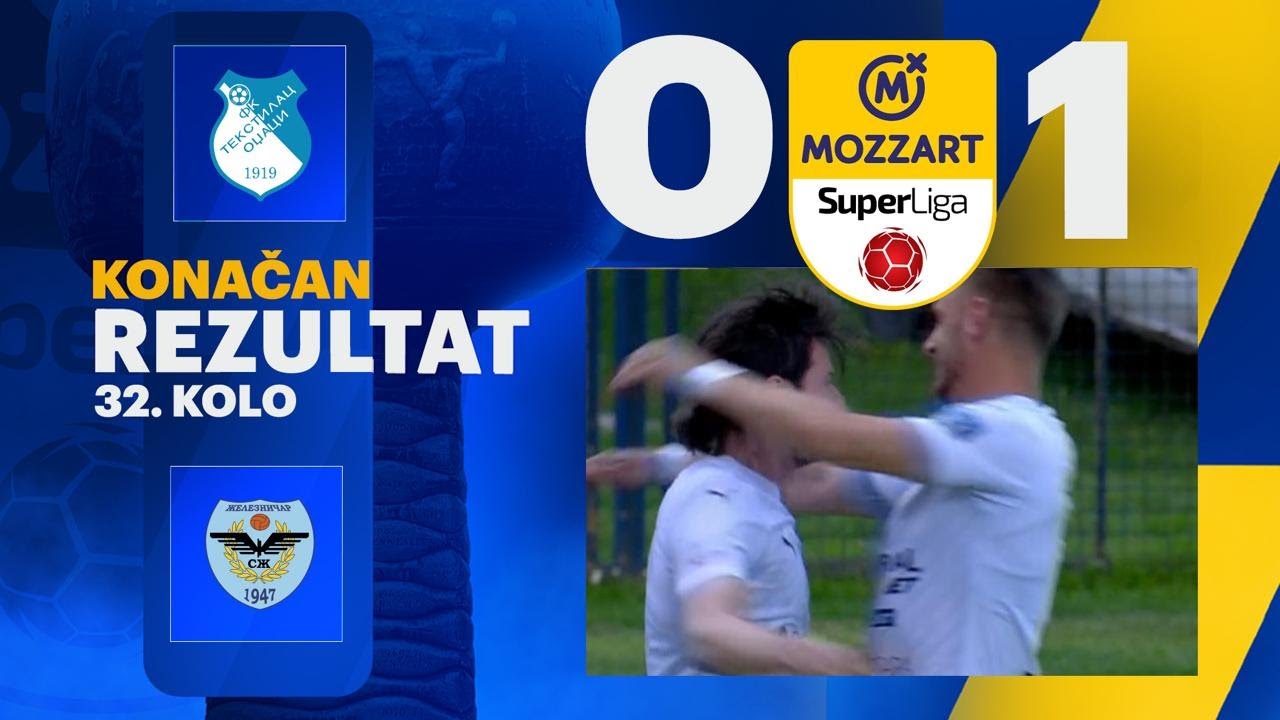 Mozzart Bet Super liga 2024/25 - 32.Kolo: TEKSTILAC – ŽELEZNIČAR 0:1 (0:1)