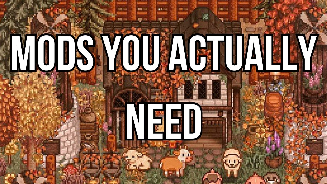 5 модификаций для Stardew Valley, которые рекомендуют миллионы игроков.