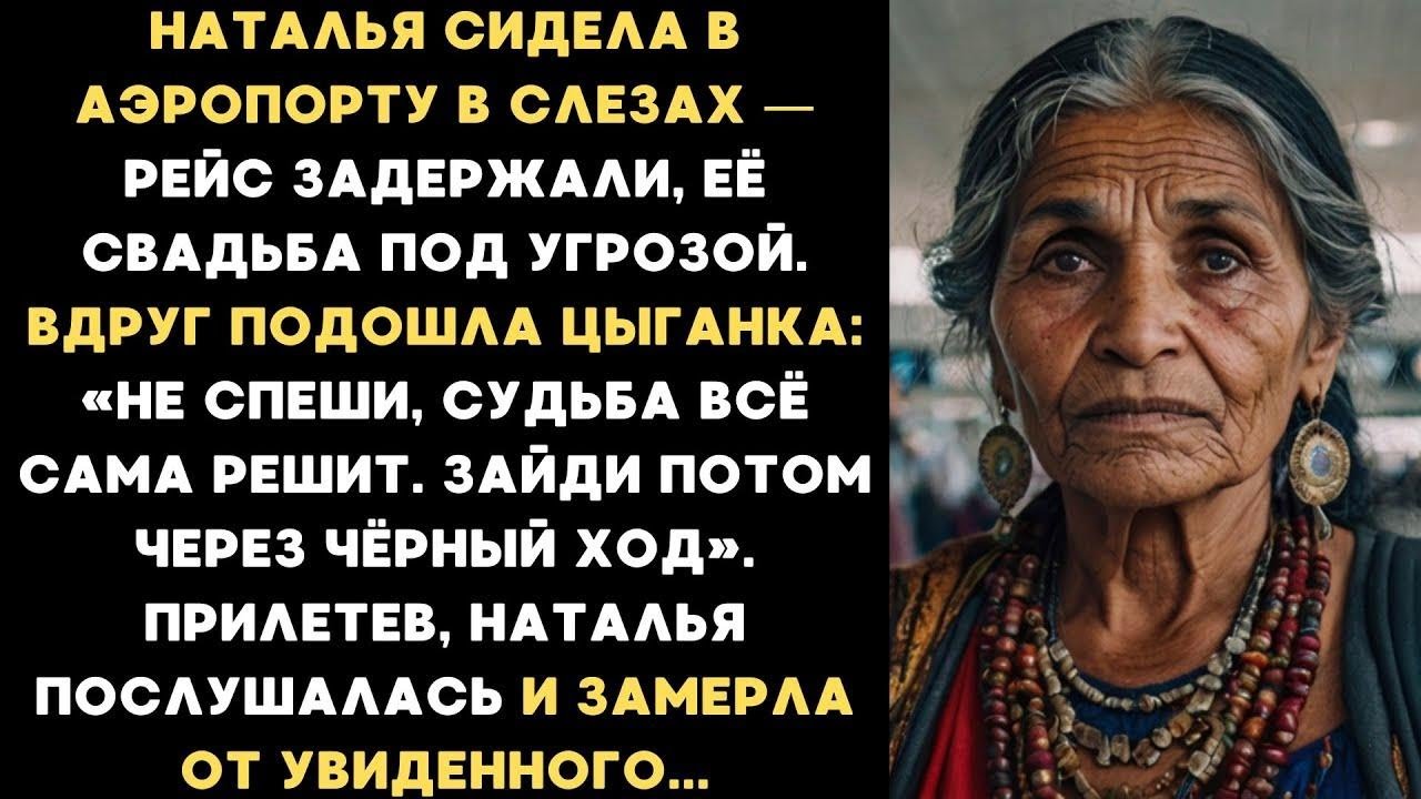Наталья рыдала аэропорту из за задержки рейса, её свадьба срывается  Но цыганка заявила  Не спеш
