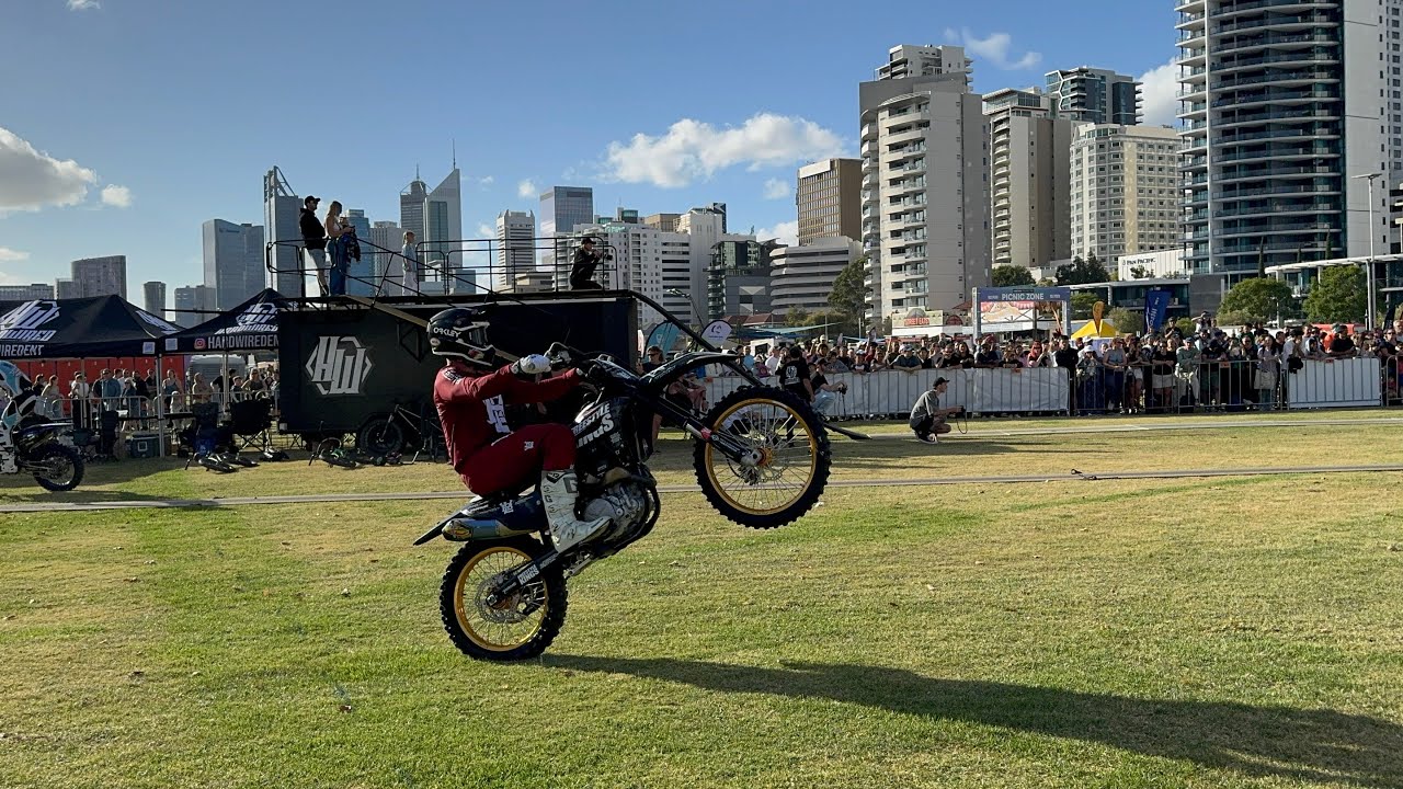 Bike Stunts Perth Australia Day 2026 #australiaday #perth #westernaustralia #bmxstunts #elizabeth