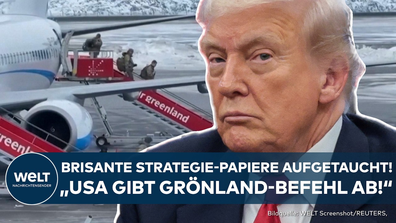 USA: Brisante Strategie-Papiere der USA aufgetaucht! Militärischer Grönland-Befehl! Spionage!