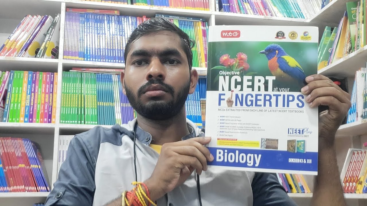 Mtg Ncert Objective Fingertips Biology Class 11&12 For Neet Latest Edition Full Review With Detailed