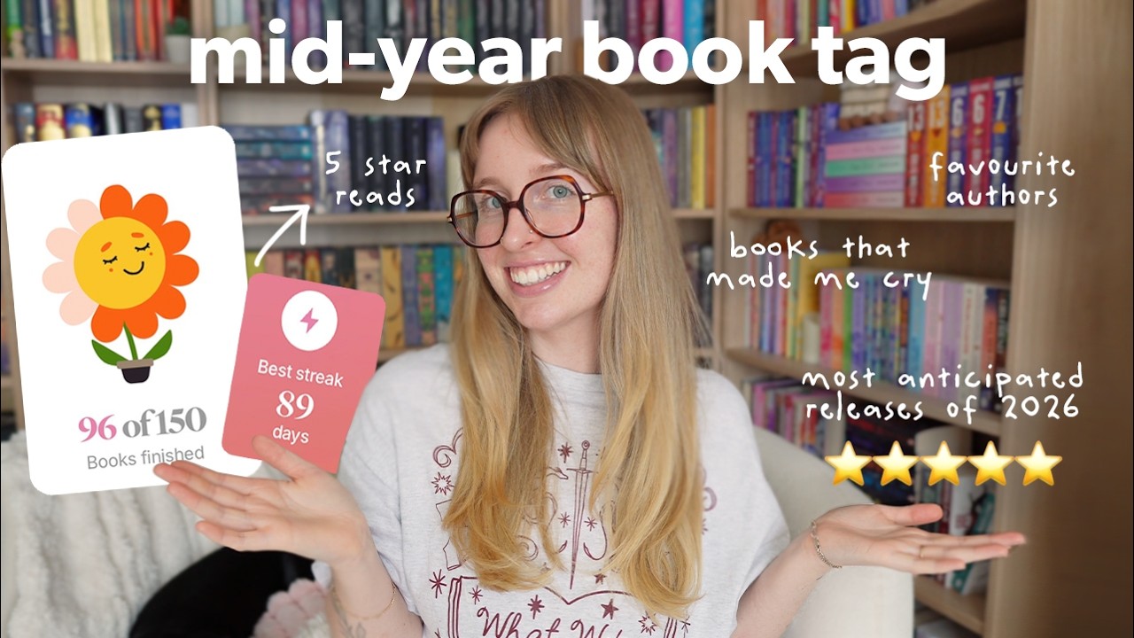 Книжный тег за первое полугодие 📖 5-звездочные книги, любимые продолжения, новые авторы и многое ...