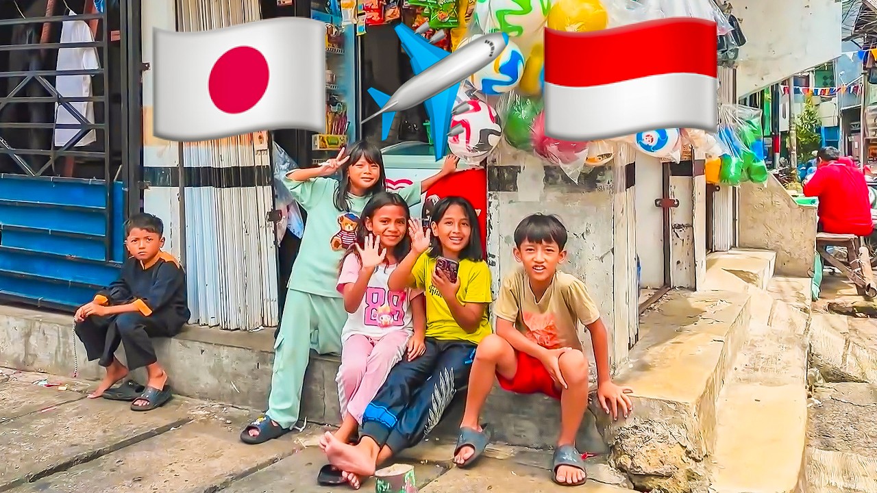 インドネシアでカツアゲされたよ🇮🇩【アジア３ヵ国＃1】ジャカルタ編 I was mugged in Indonesia jakarta