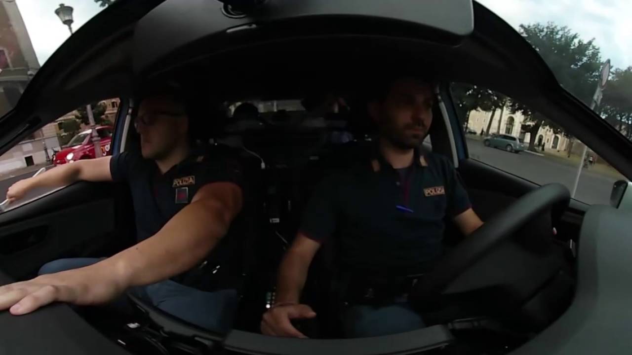360° Police car  