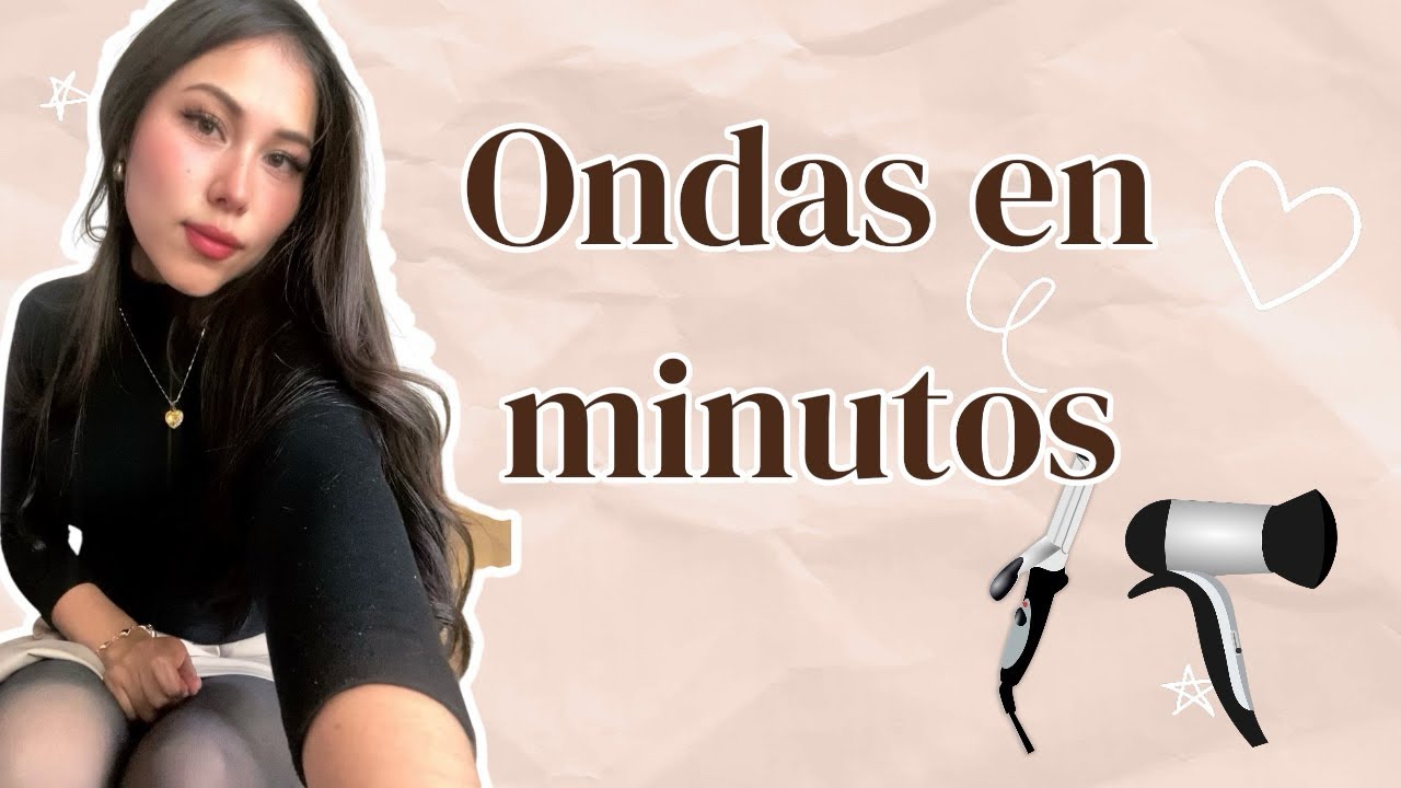 Como hacer ondas en el cabello en minutos☺️ #belleza #cabello #cabelloperfecto #femenina  