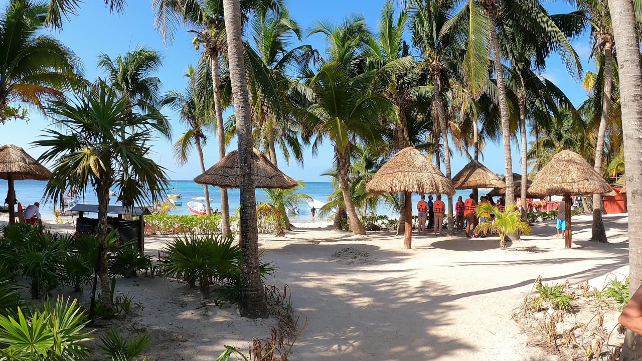 Akumal - Strand und die Yal-Kú - Lagune