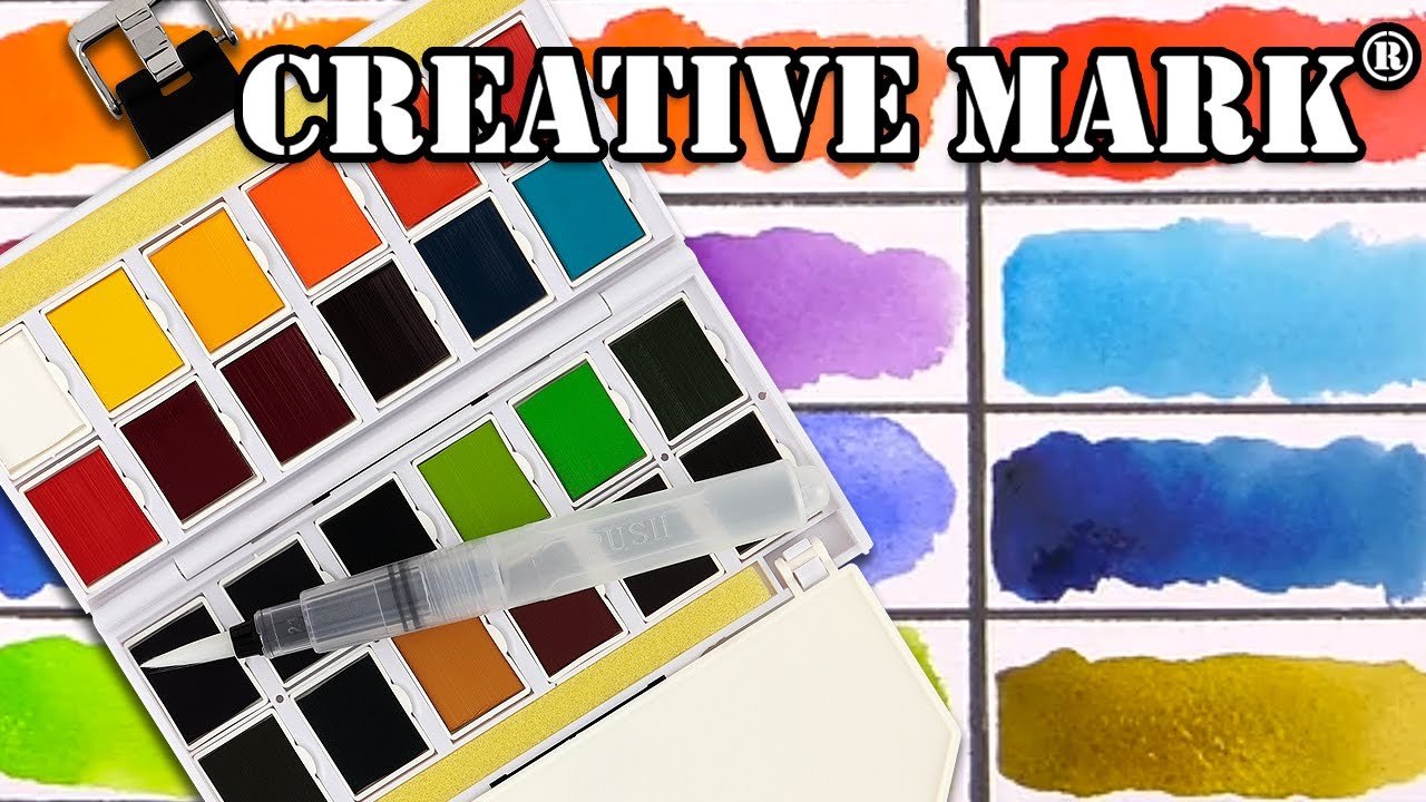 Unbox and Swatch - Creative Mark Globetrotter Watercolor Wristband Set of 24