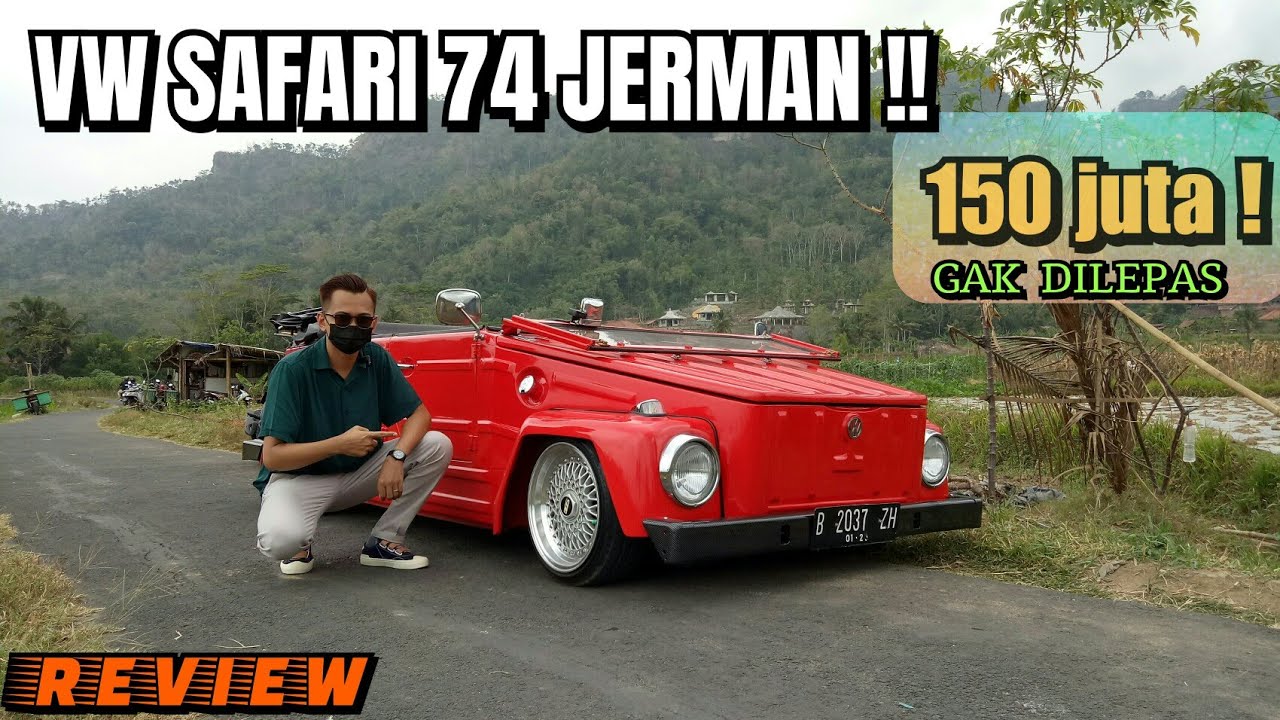 review vw safari jerman tahun 1974, mobil klasik luar biasa istimewa
