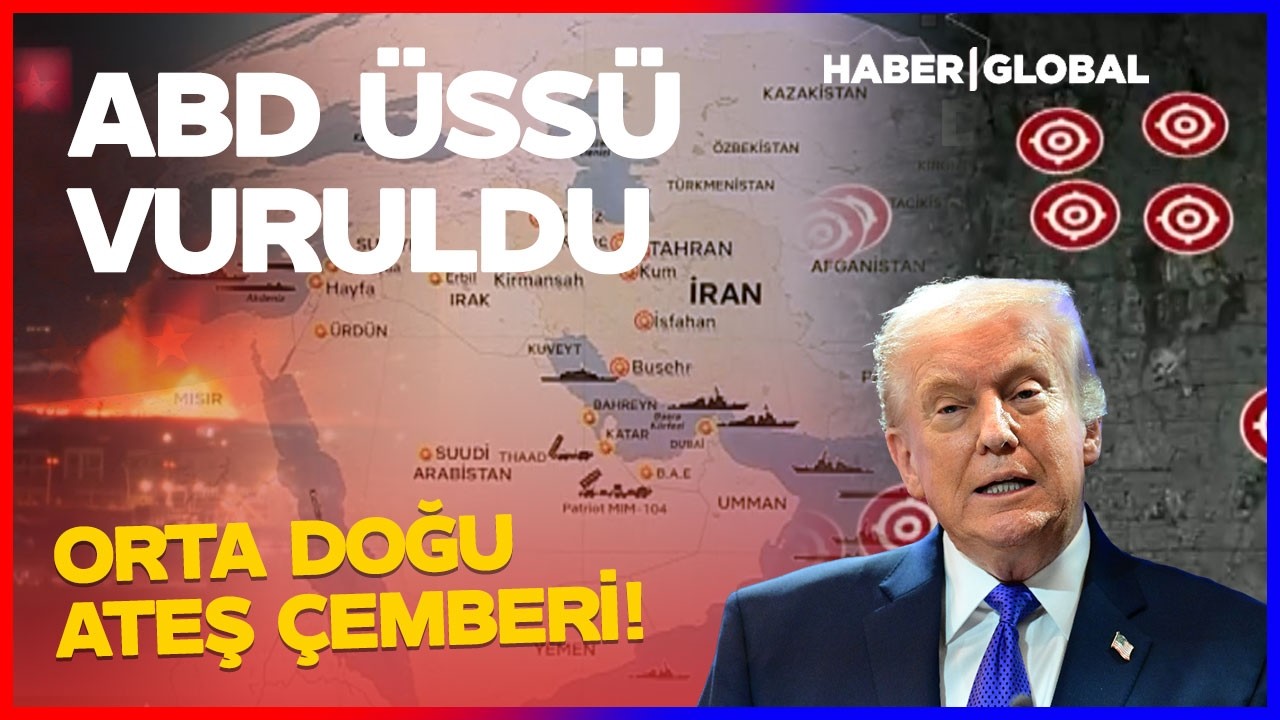 ABD Askeri Üssü Vuruldu! Bölge Ateş Çemberi!