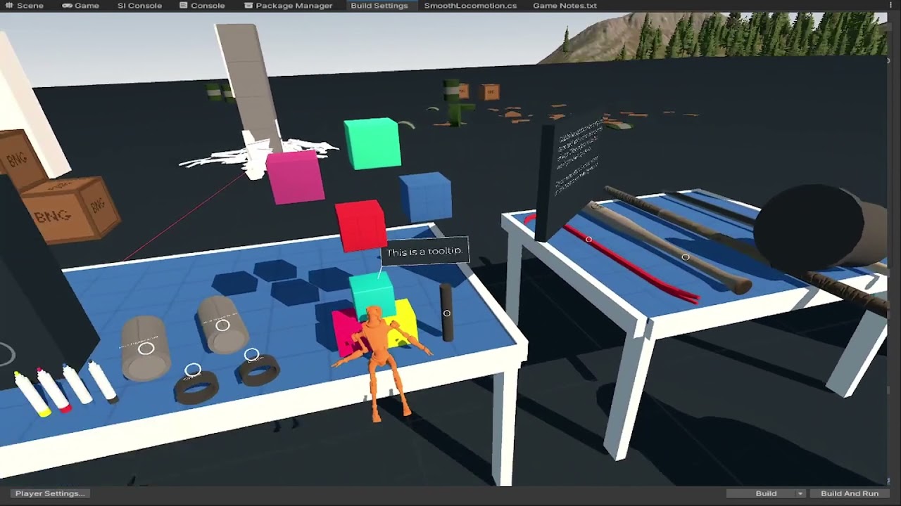 VR Interaction Framework + Dialogue System + Gaia + Lux Water + Dynamic Water Physics 2 + Enviro