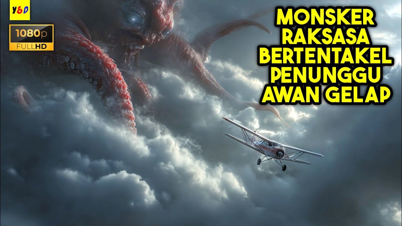 Pesawat Ini Dikejar Monster Raksasa Bertentakel Yang Hidup Di Balik Awan - ALUR CERITA FILM