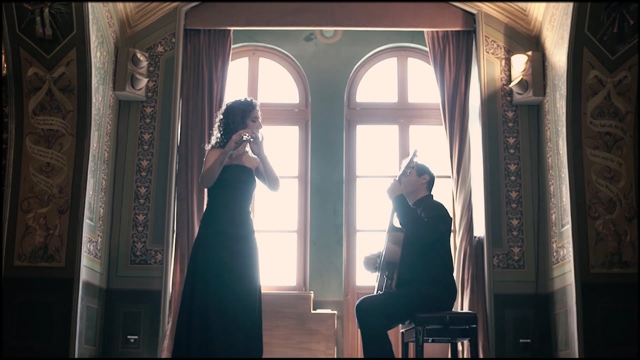 Debussy: Reverie for Flute and Guitar EstiRofé-Flute Daniel Schatz-Guitar