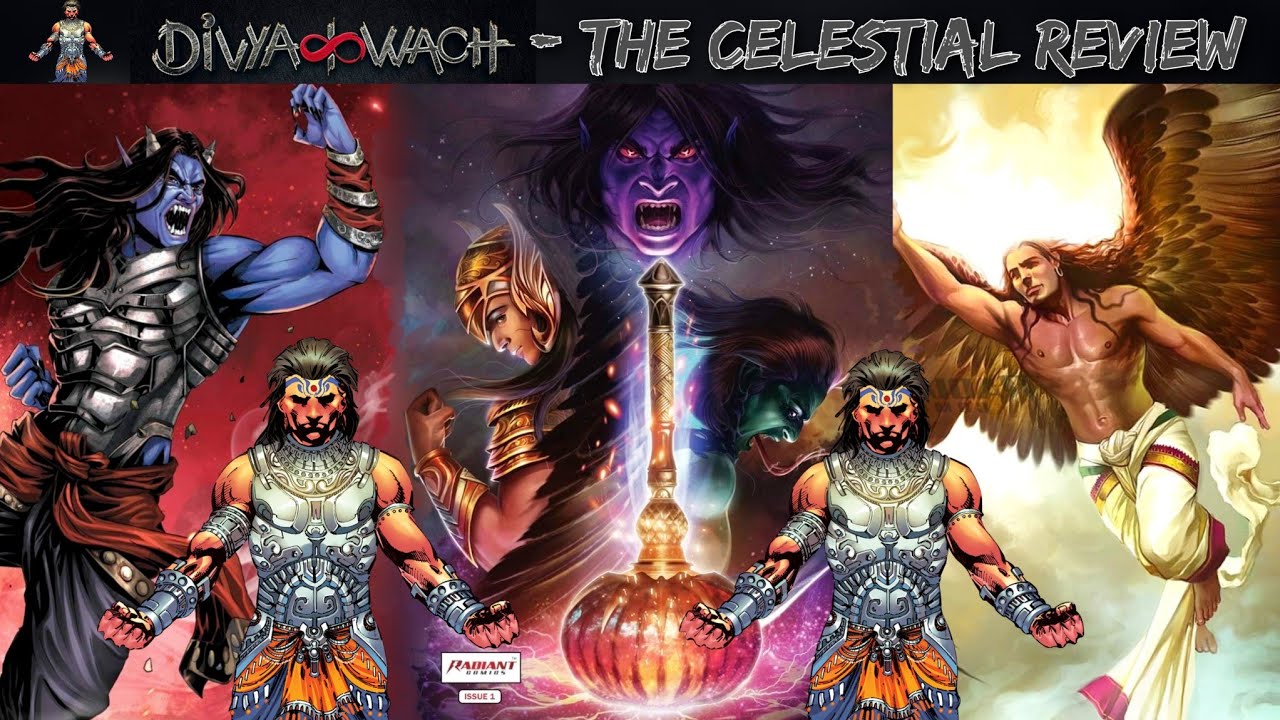DIVYAKAWACH#1 - A Celestial Quest - Review - RADIANT COMICS - A New Indian Comic Book Publisher!