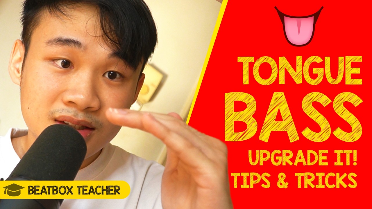 how to do TONGUE BASS - tutorial by a beatbox teacher! (how to roll your R's)