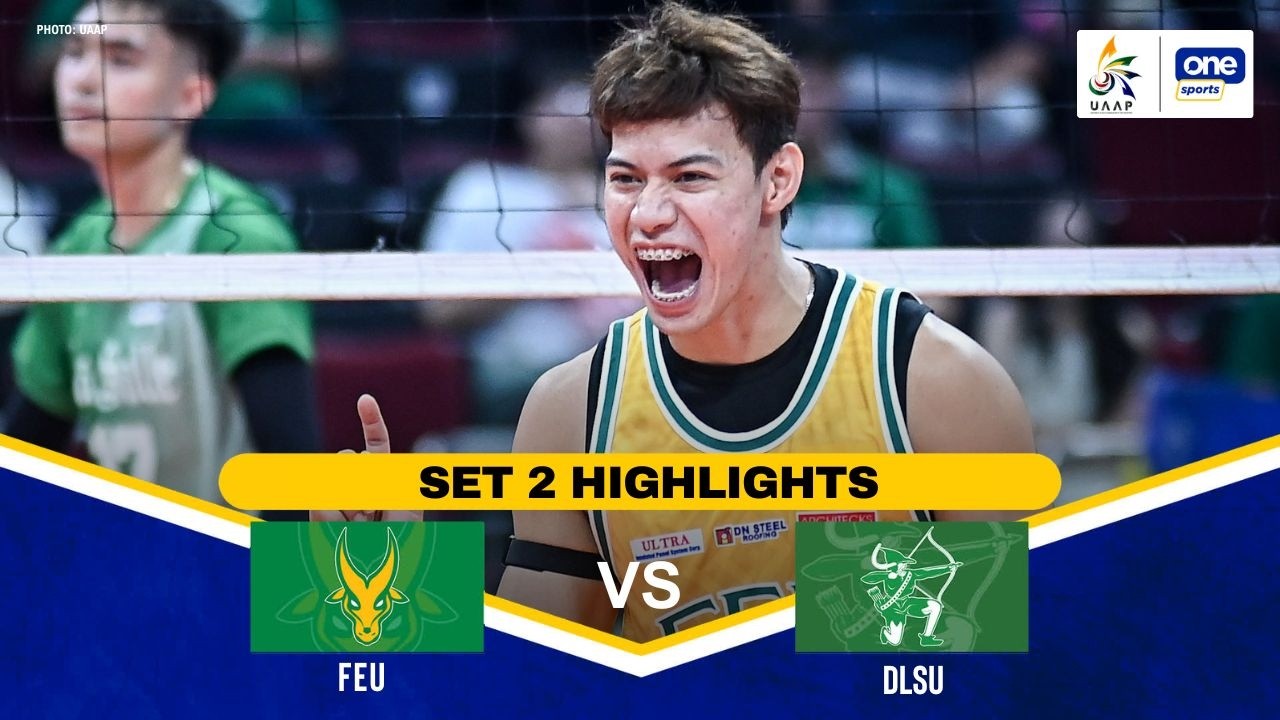 FEU vs DLSU | SET 2 HIGHLIGHTS | UAAP SEASON 88 MEN’S VOLLEYBALL | FEB. 14, 2026