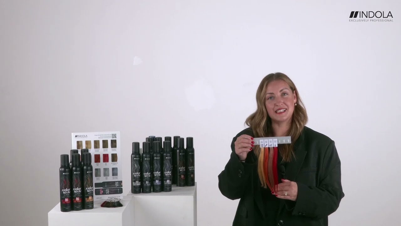 OUR RANGE: Colour Style Mousse! 15 Professional Temporary Direct Dyes.
