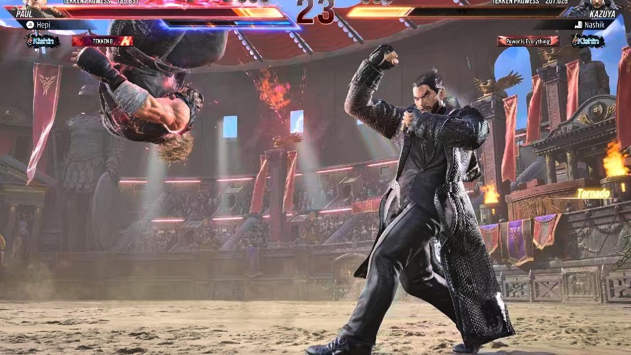 Paul vs Kazuya ling lilli