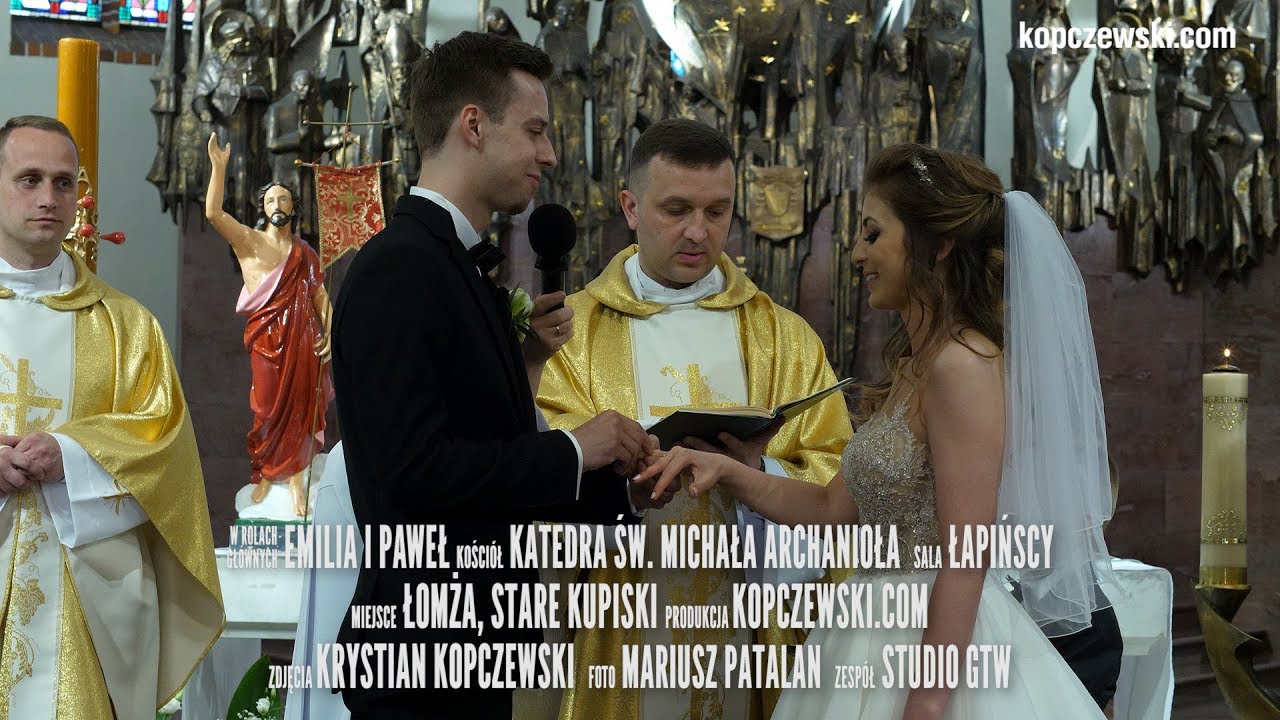 Emilia i Paweł - teledysk ślubny / Wedding Day / Łomża / Katedra