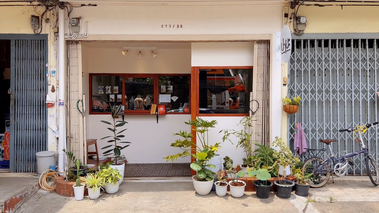 ASMR Cafe Vlog Mini Coffee Shop Flair 58 Slow Bar Kopi | Tasty Inside Dream Design Idea | Kaffebar