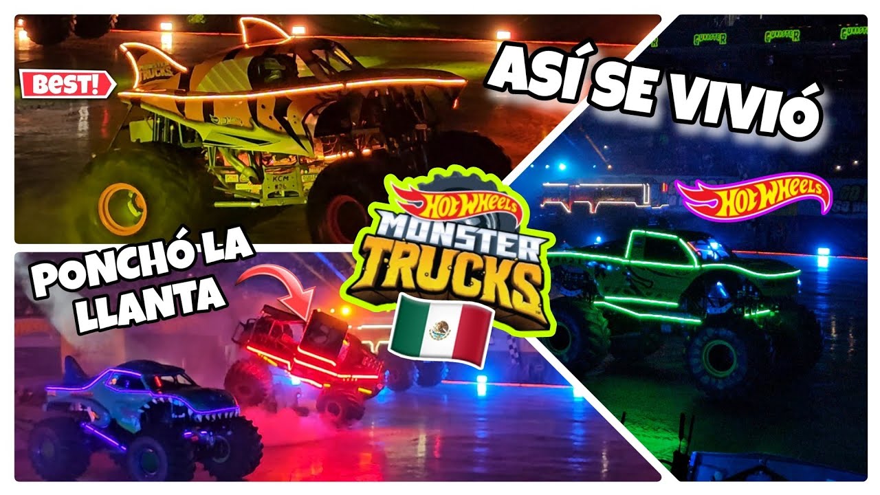 ASI SE VIVI&Oacute; EL SHOW DE HOT WHEELS MONSTER TRUCKS GLOW PARTY EN M&Eacute;XICO 2024 | PEQUE&Ntilde;O COLECCIONISTA
