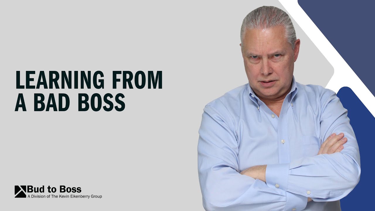 Learning From a Bad Boss