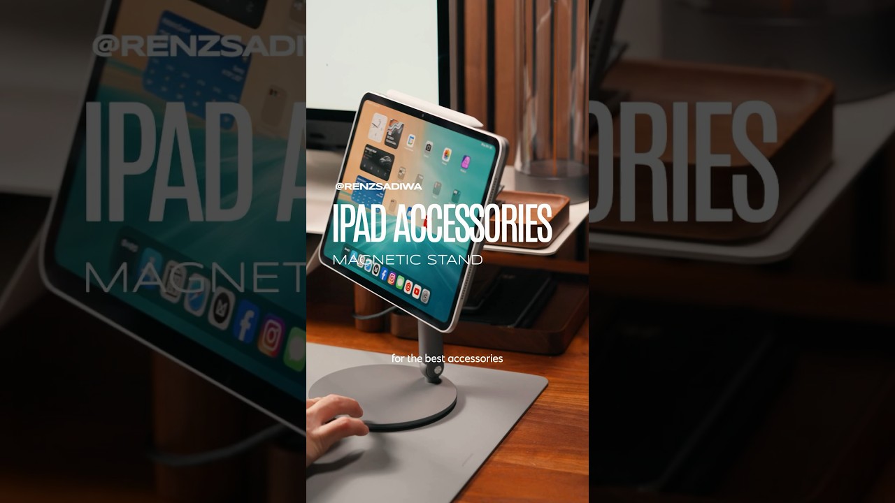 ЛУЧШИЕ аксессуары для iPad! Магнитная подставка для зарядки 🤯