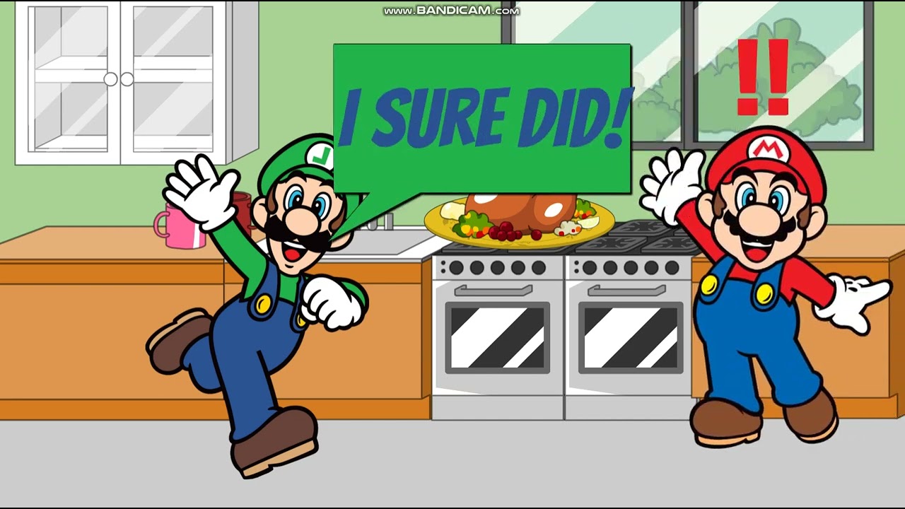 Luigi Gets Ungrounded On Thanksgiving
