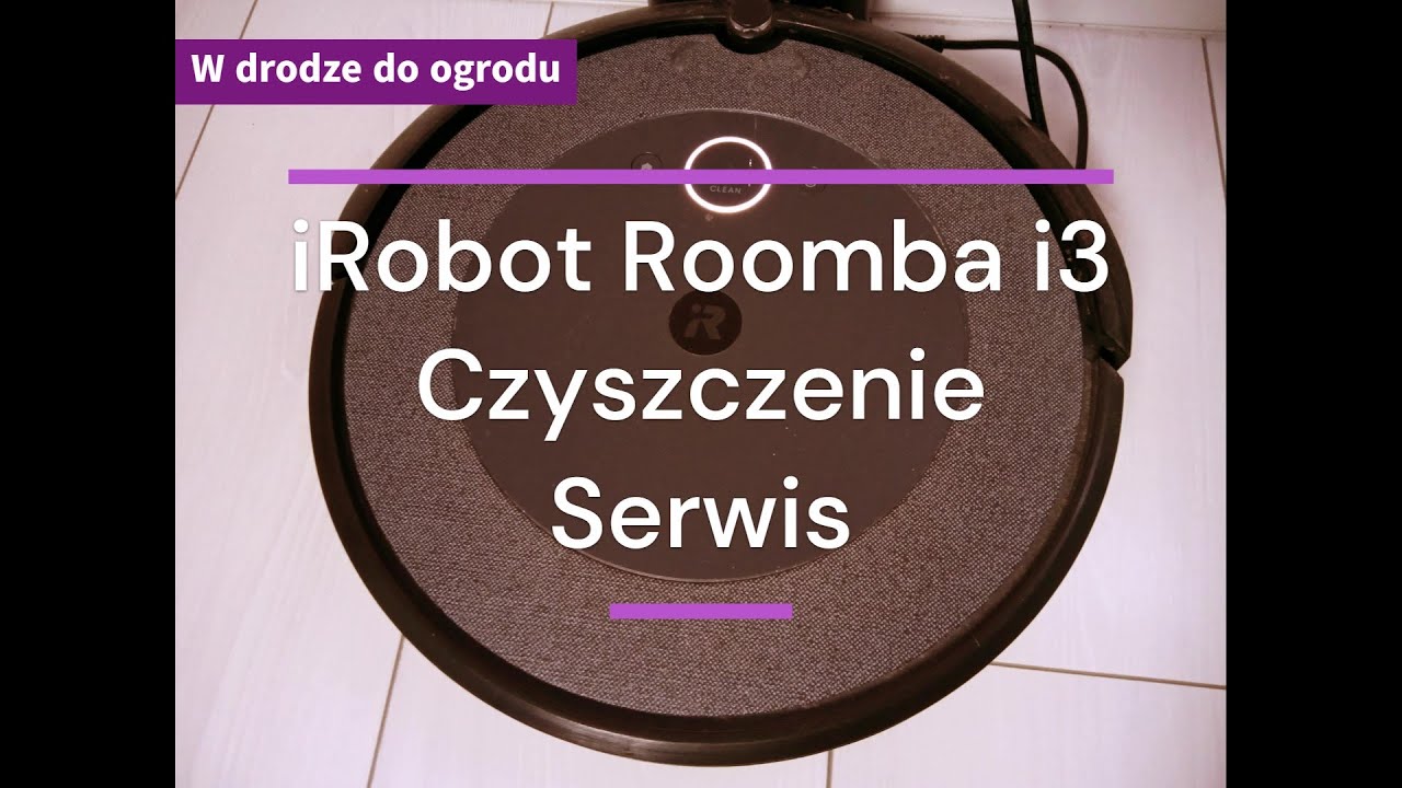 iRobot Roomba i3 - Czyszczenie Wymiana filtra szczotek