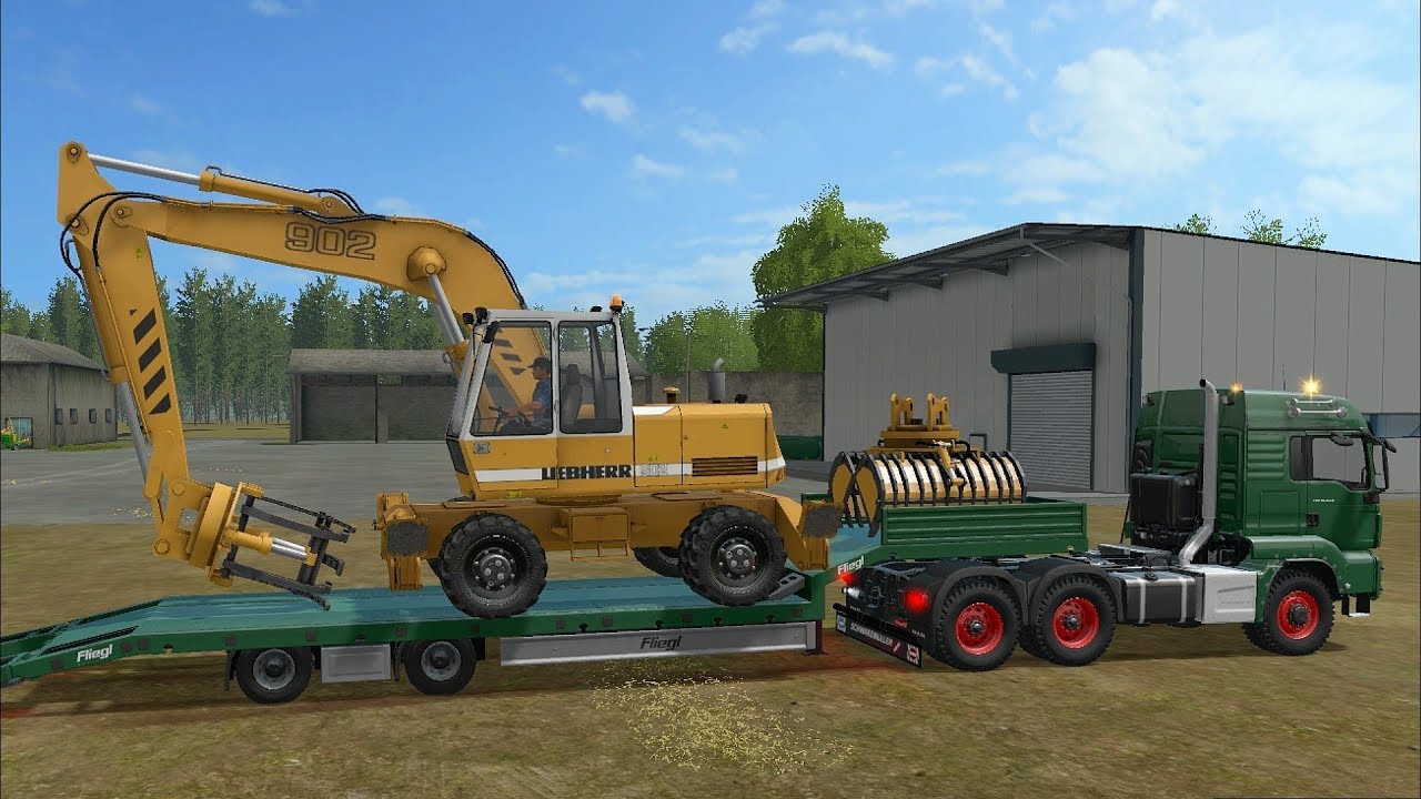 Farming Simulator 17 - Forestry and Farming on The Valley The Old Farm 018