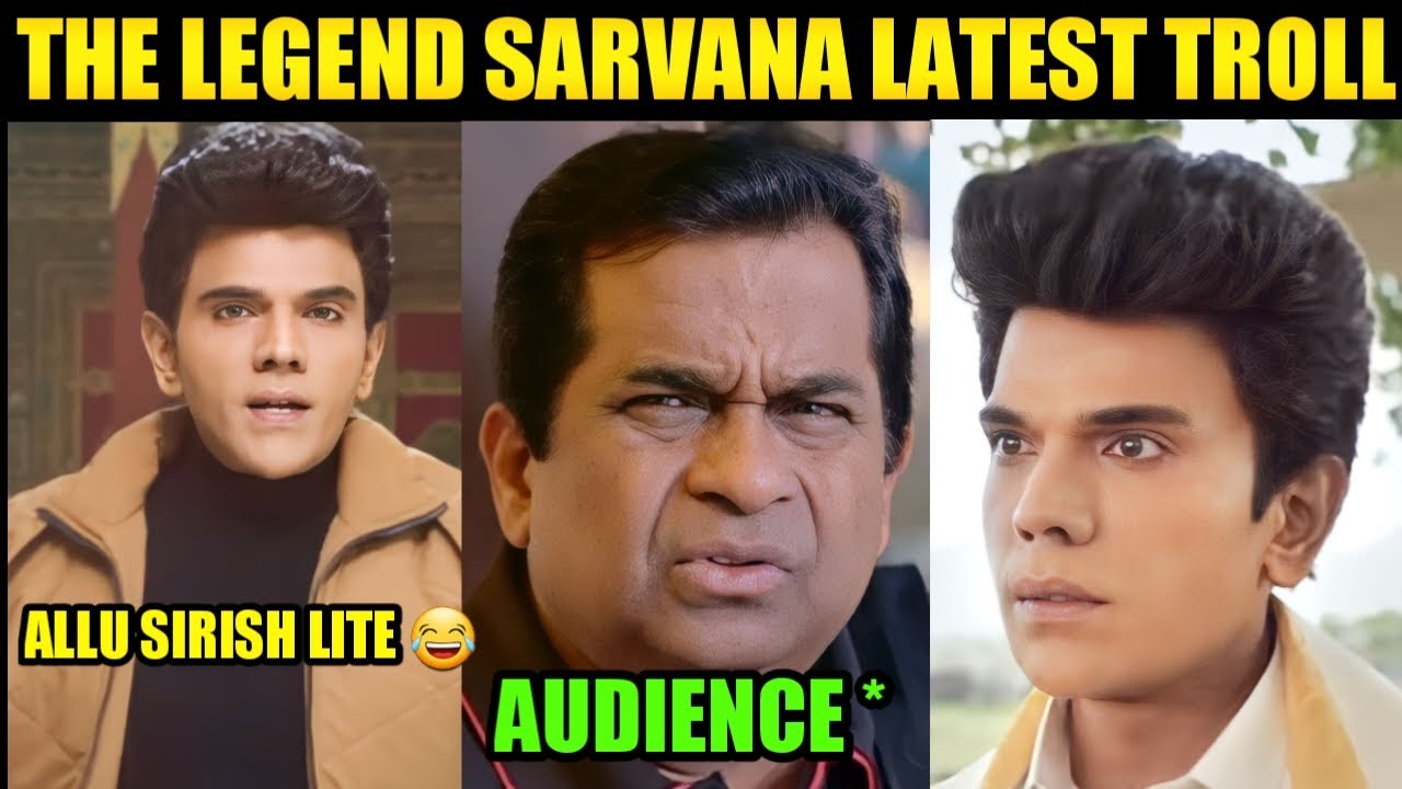 The Legend Sarvana Latest Troll | Sarvana Latest Funny Troll | Sarvanan Trolls | The Legend Troll |