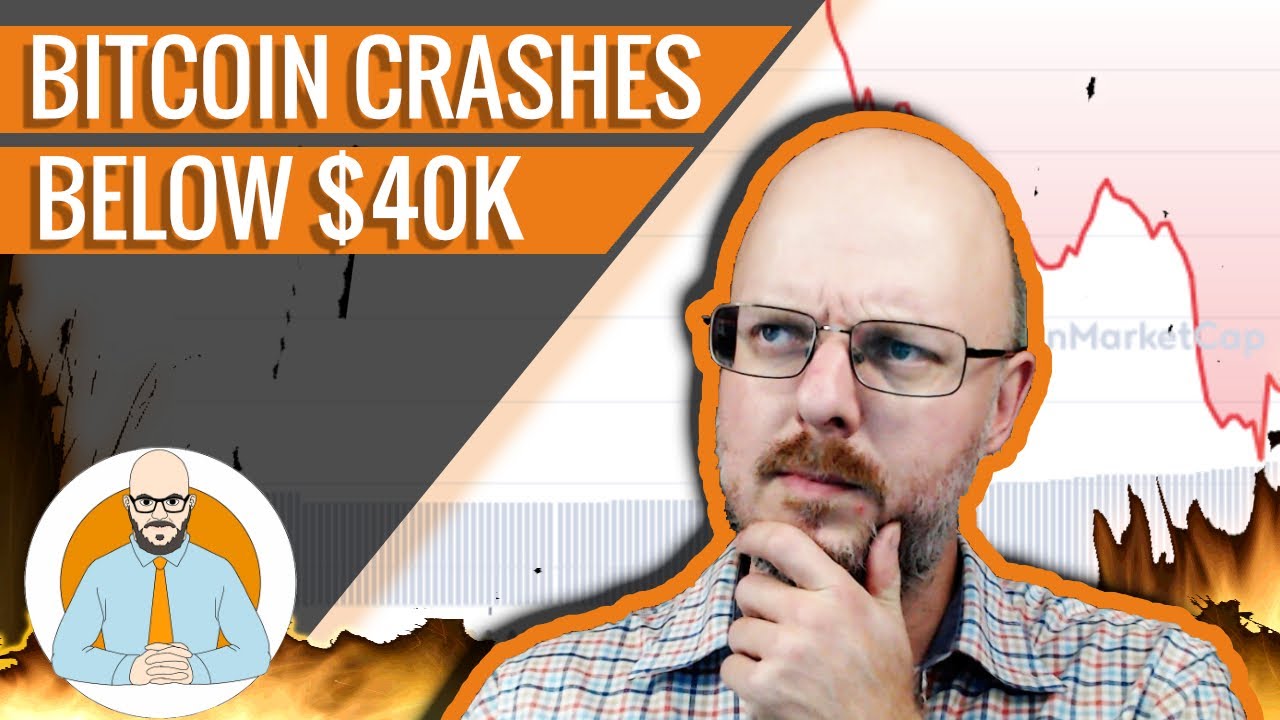 Bitcoin Crashes Below $40K