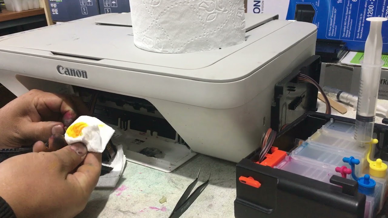 Solución de cartucho canon no imprime en E402