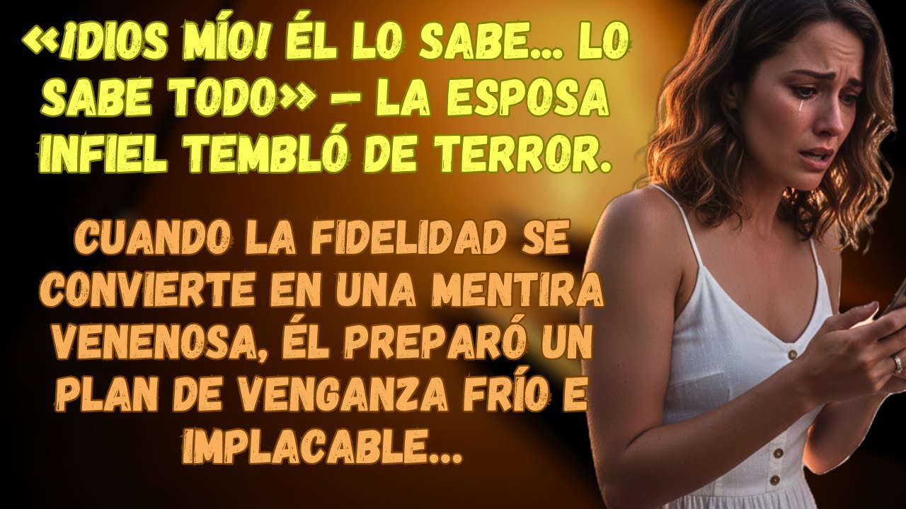 «¡DIOS MÍO! ÉL LO SABE... LO SABE TODO» — La Esposa Infiel Tembló De Terror…