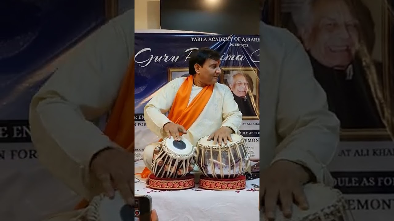 Ustad Akram Khan | Gurupurnima 2022 | Short tabla solo | Ajrada Gharana
