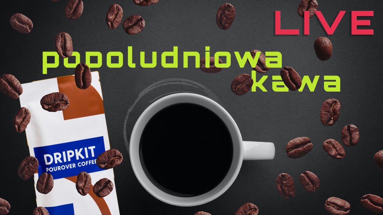 Popołudniowa kawa NA ŻYWO – test jednorazowego DRIPKIT z USA